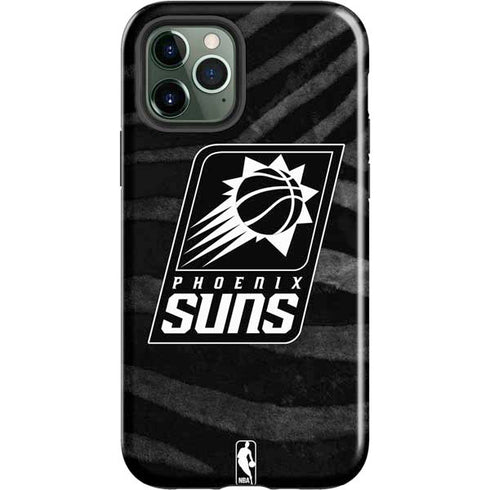 NBA Phoenix Suns Black Animal Print iPhone 12 Pro Impact Case
