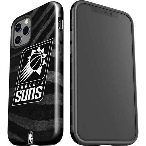 NBA Phoenix Suns Black Animal Print iPhone 12 Pro Impact Case