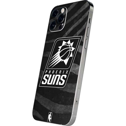 NBA Phoenix Suns Black Animal Print iPhone 12 Pro Skin