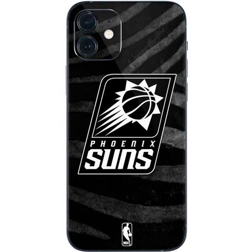 NBA Phoenix Suns Black Animal Print iPhone 12 Skin