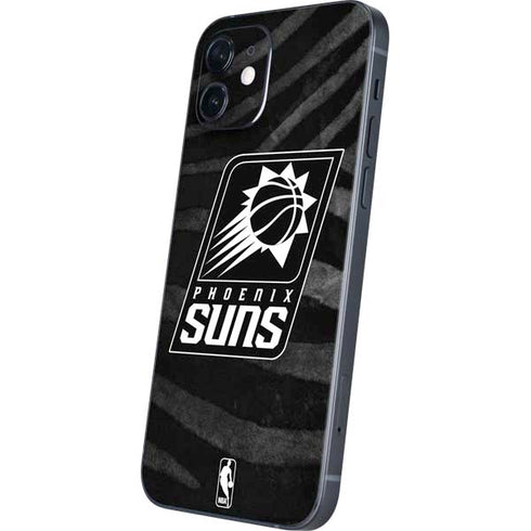 NBA Phoenix Suns Black Animal Print iPhone 12 Skin