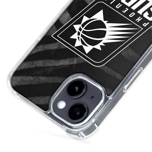 NBA Phoenix Suns Black Animal Print iPhone 13 MagSafe Case