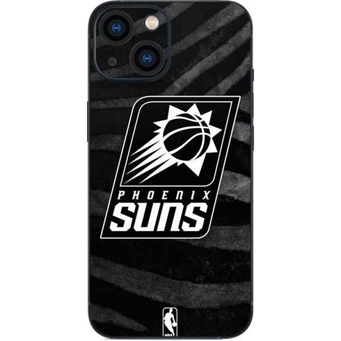 NBA Phoenix Suns Black Animal Print iPhone 13 Mini Skin