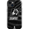 NBA Phoenix Suns Black Animal Print iPhone 14 Plus Impact Case