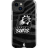 NBA Phoenix Suns Black Animal Print iPhone 15 Plus Impact Case