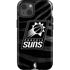 NBA Phoenix Suns Black Animal Print iPhone 15 Impact Case