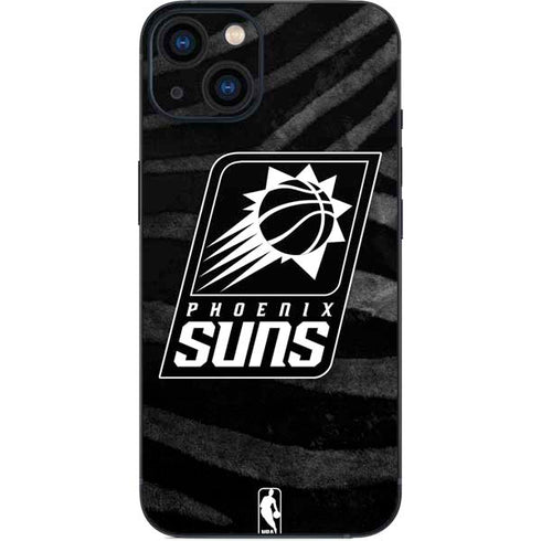 NBA Phoenix Suns Black Animal Print iPhone 14 Plus Skin