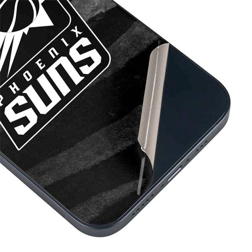 NBA Phoenix Suns Black Animal Print iPhone 14 Plus Skin
