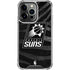 NBA Phoenix Suns Black Animal Print iPhone 14 Pro Clear Case