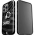 NBA Phoenix Suns Black Animal Print iPhone 14 Pro Impact Case