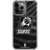 NBA Phoenix Suns Black Animal Print iPhone 15 Pro Max Clear Case