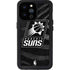 NBA Phoenix Suns Black Animal Print iPhone 14 Pro Max Waterproof Case