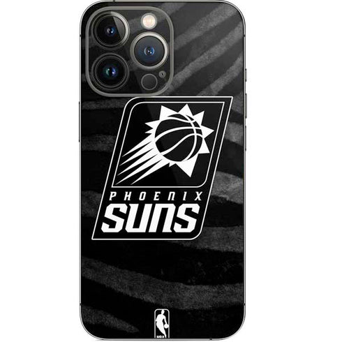 NBA Phoenix Suns Black Animal Print iPhone 15 Pro Skin