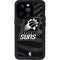 NBA Phoenix Suns Black Animal Print iPhone 14 Pro Waterproof Case