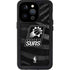 NBA Phoenix Suns Black Animal Print iPhone 15 Pro Waterproof Case