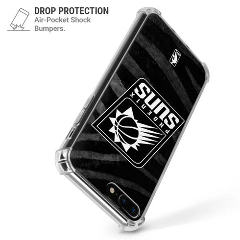 NBA Phoenix Suns Black Animal Print iPhone 7/8 Plus Clear Case