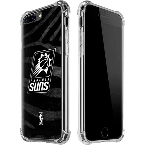 NBA Phoenix Suns Black Animal Print iPhone 7/8 Plus Clear Case