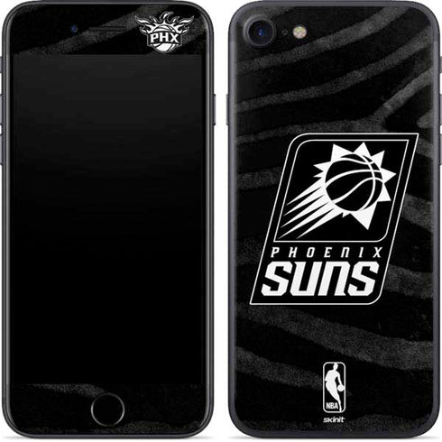 NBA Phoenix Suns Black Animal Print iPhone 8 Skin