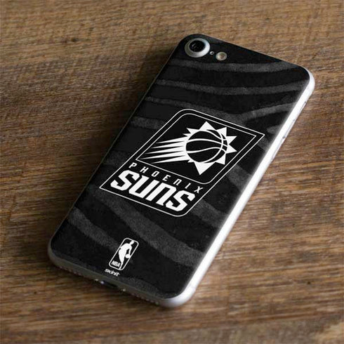 NBA Phoenix Suns Black Animal Print iPhone 8 Skin