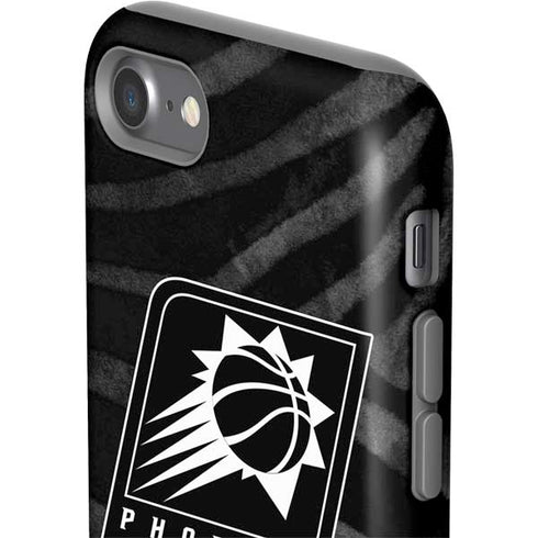 NBA Phoenix Suns Black Animal Print iPhone SE (2nd & 3rd Gen) Pro Case