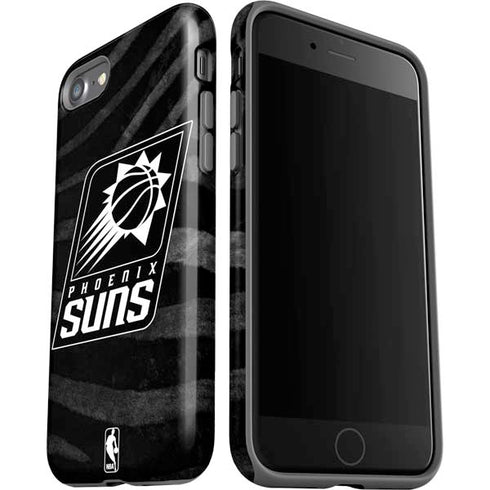 NBA Phoenix Suns Black Animal Print iPhone SE (2nd & 3rd Gen) Pro Case