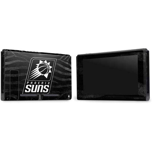 NBA Phoenix Suns Black Animal Print Nintendo Switch Bundle Skin