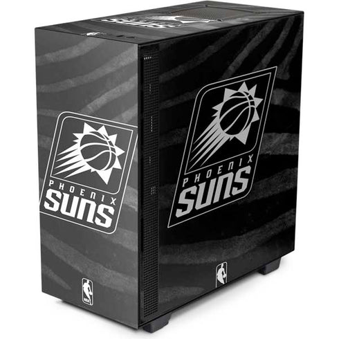 NBA Phoenix Suns Black Animal Print NZXT H510 Compact ATX Mid-Tower Case Skin