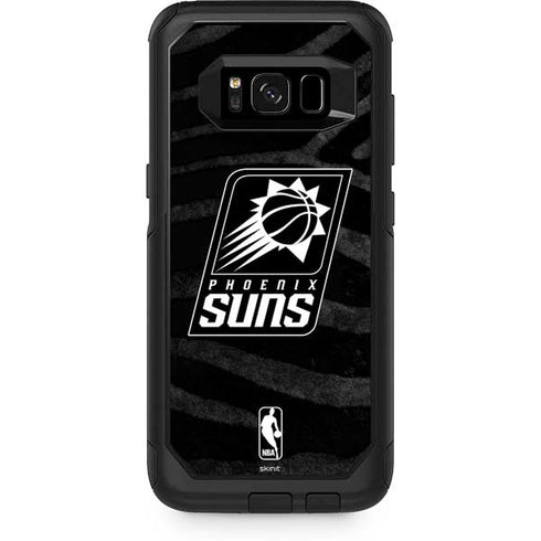 NBA Phoenix Suns Black Animal Print Otterbox Commuter Galaxy Skin