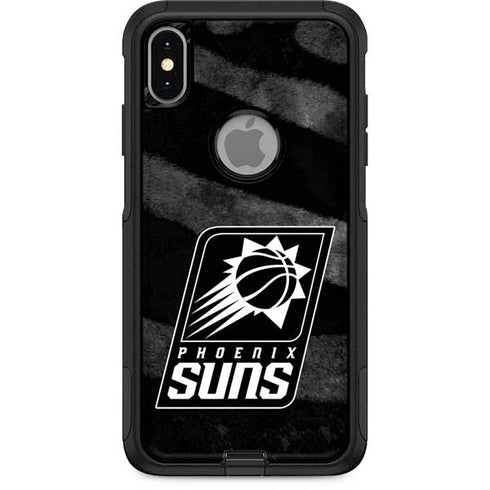 NBA Phoenix Suns Black Animal Print Otterbox Commuter iPhone Skin