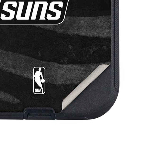 NBA Phoenix Suns Black Animal Print Otterbox Defender iPhone Skin