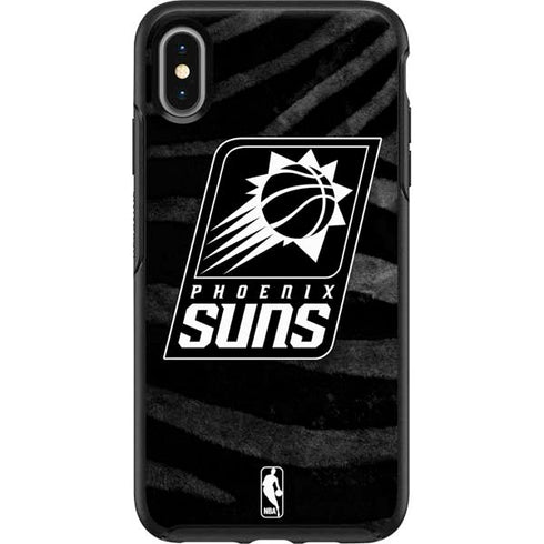 NBA Phoenix Suns Black Animal Print Otterbox Symmetry iPhone Skin
