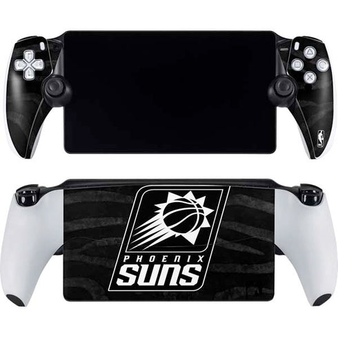 NBA Phoenix Suns Black Animal Print PlayStation Portal Remote Player Skin
