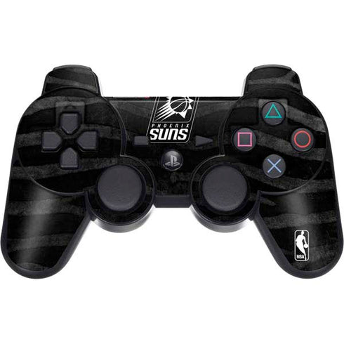 NBA Phoenix Suns Black Animal Print PS3 Dual Shock wireless controller Skin