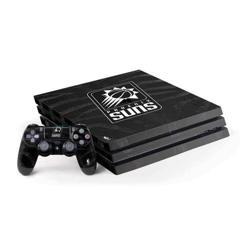NBA Phoenix Suns Black Animal Print PS4 Pro Bundle Skin