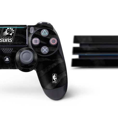 NBA Phoenix Suns Black Animal Print PS4 Pro Bundle Skin