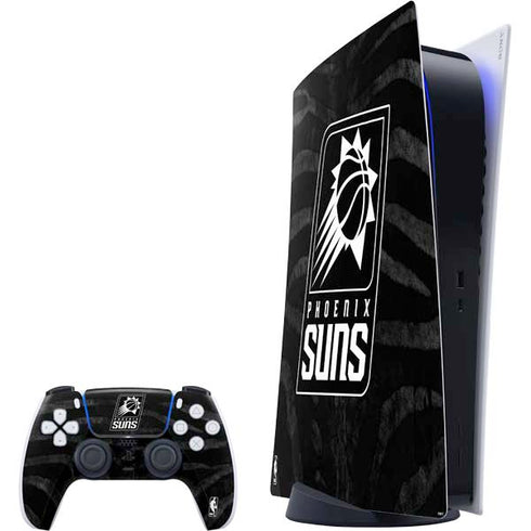 NBA Phoenix Suns Black Animal Print PS5 Digital Edition Bundle Skin