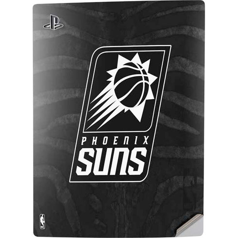 NBA Phoenix Suns Black Animal Print PS5 Digital Edition Console Skin