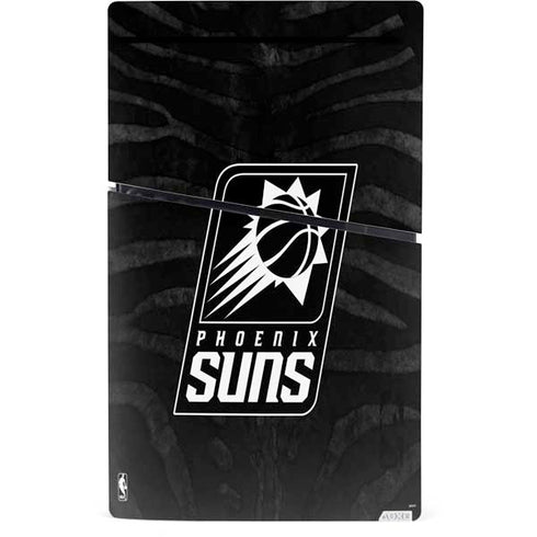 NBA Phoenix Suns Black Animal Print PS5 Slim Digital Edition Console Skin