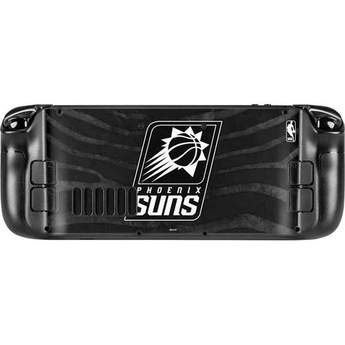 NBA Phoenix Suns Black Animal Print Steam Deck Handheld Gaming Computer Skin