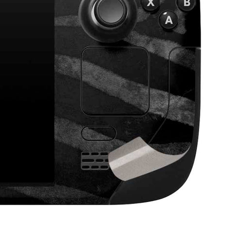 NBA Phoenix Suns Black Animal Print Steam Deck Handheld Gaming Computer Skin