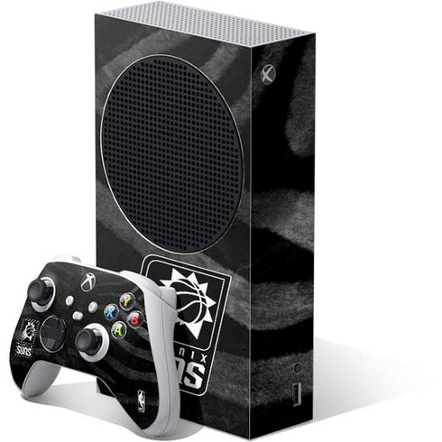 NBA Phoenix Suns Black Animal Print Xbox Series S Bundle Skin