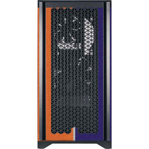 NBA Phoenix Suns Canvas Corsair 4000D Tempered Glass Mid-Tower ATX Case Skin