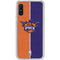 NBA Phoenix Suns Canvas Galaxy A10e Clear Case