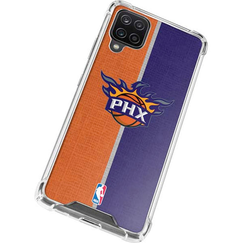 NBA Phoenix Suns Canvas Galaxy A12 Clear Case