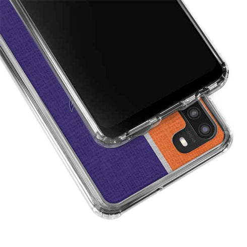 NBA Phoenix Suns Canvas Galaxy A21 Clear Case