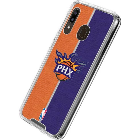 NBA Phoenix Suns Canvas Galaxy A30 Clear Case