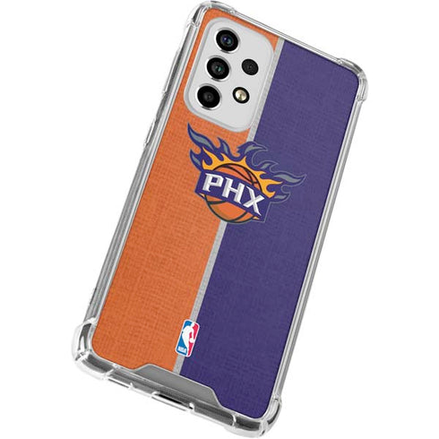 NBA Phoenix Suns Canvas Galaxy A33 5G Clear Case