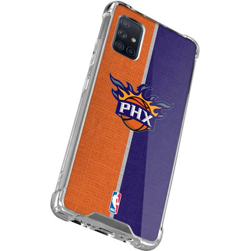 NBA Phoenix Suns Canvas Galaxy A51 5G Clear Case