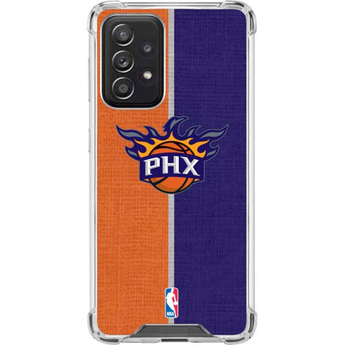 NBA Phoenix Suns Canvas Galaxy A52 5G Clear Case