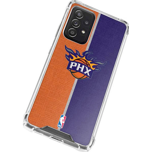 NBA Phoenix Suns Canvas Galaxy A52 5G Clear Case